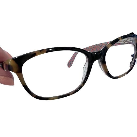 Kate Spade Women's Eyeglasses Brylie 2NL Tortoise Frame 135 with Pink Green Case - Picture 8 of 12